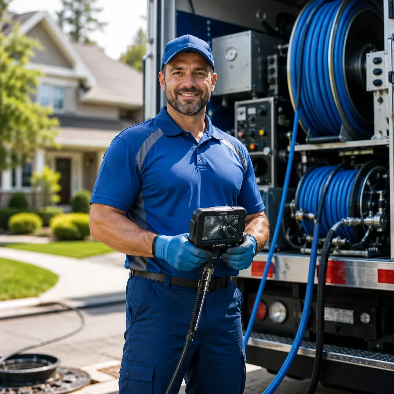 Local outdoor drain cleaning specialists in New Fairfield, CT